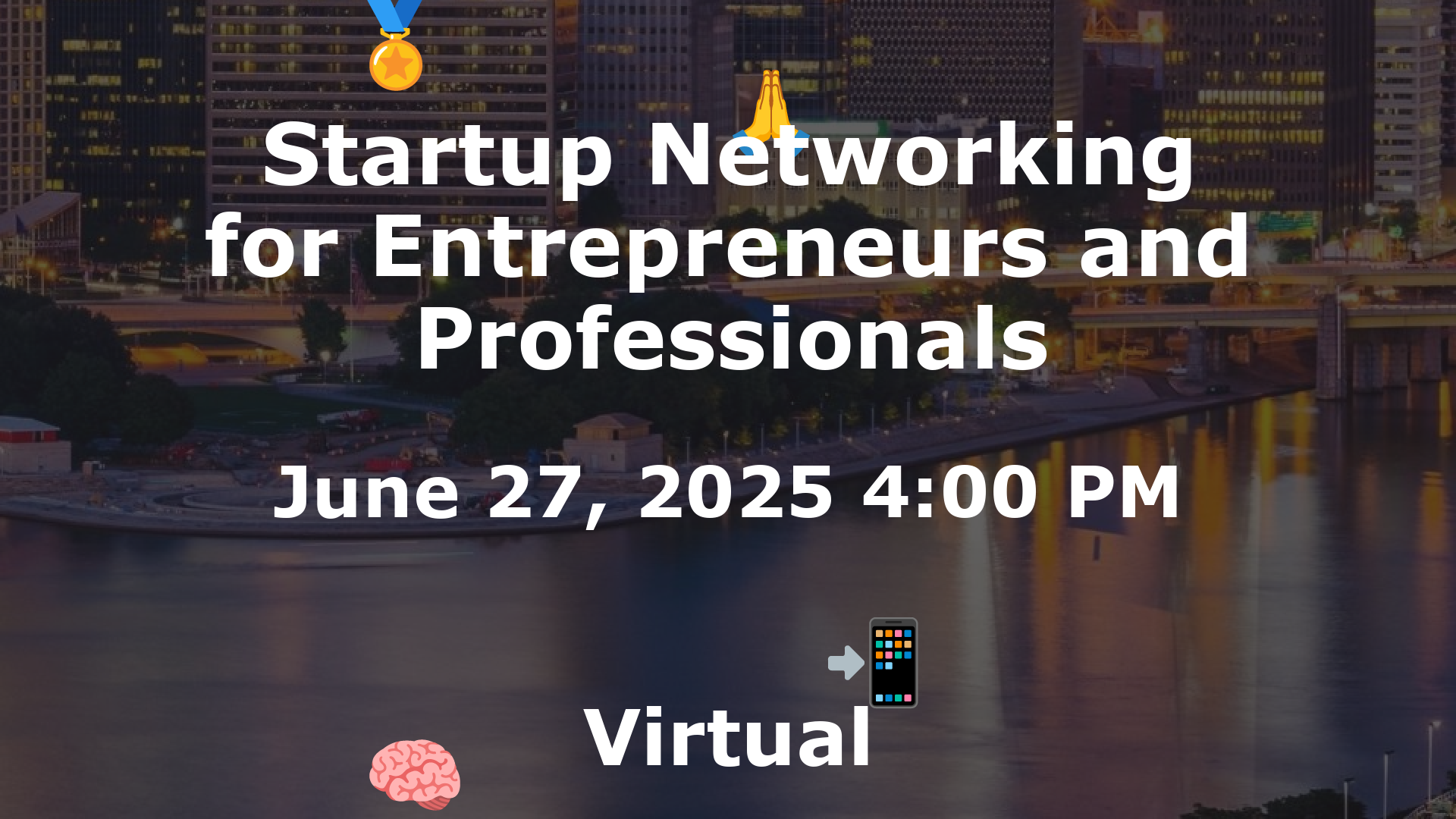 Startup Networking for Entrepreneurs and Professionals event image